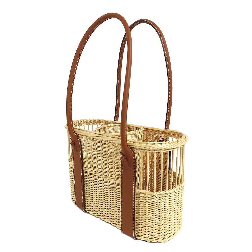 Hermes Bottle Basket Park Gold 01 Interval Wine Glass Pierre Charpin — view 2