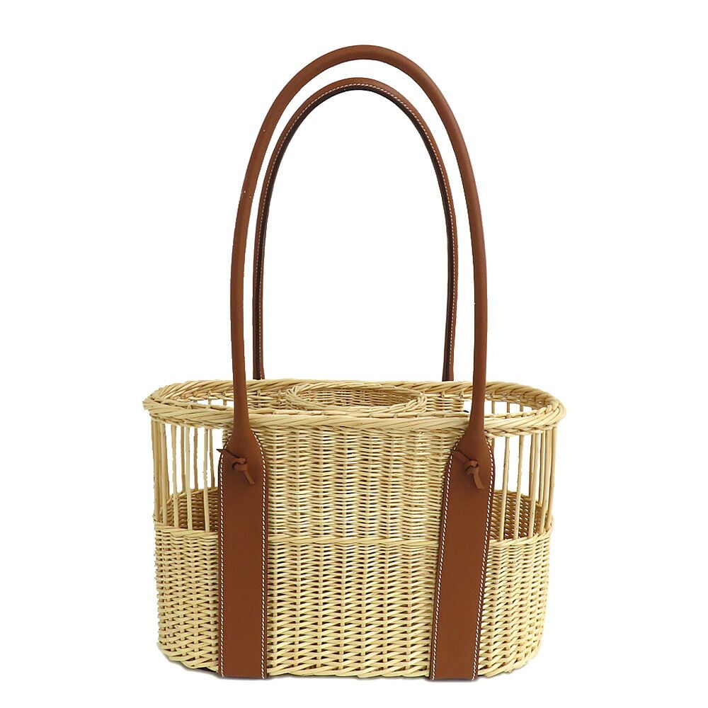 Hermes Bottle Basket Park Gold 01 Interval Wine Glass Pierre Charpin — view 4