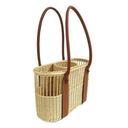 Hermes Bottle Basket Park Gold 01 Interval Wine Glass Pierre Charpin — view 3