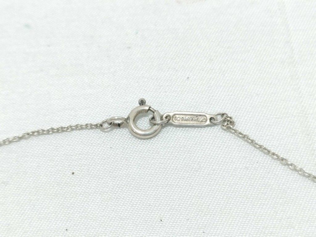 Tiffany & Co Heart Necklace Stencil Silver — view 5
