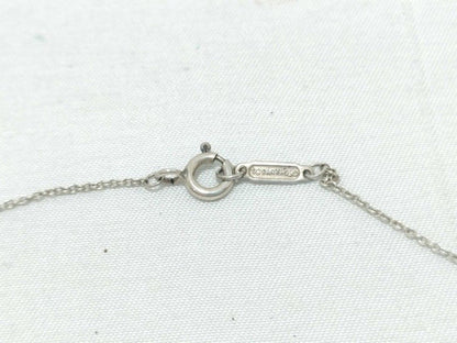 Tiffany & Co Heart Necklace Stencil Silver — view 5