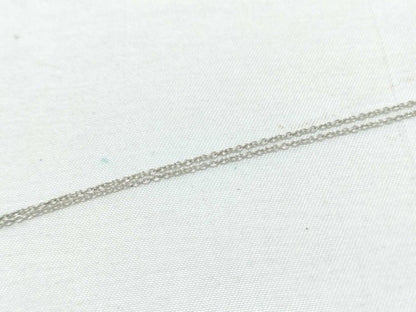 Tiffany & Co Heart Necklace Stencil Silver — view 8