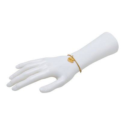 Chanel CC Logo Bracelet Gold Plated — view 7