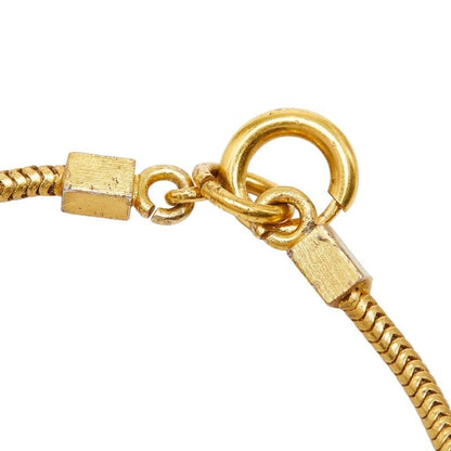 Chanel CC Logo Bracelet Gold Plated — view 4