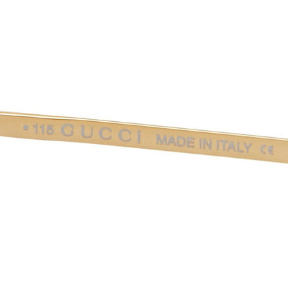 Gucci Sunglasses Eyewear S Clear Brown Gold Acetate Plated — view 5