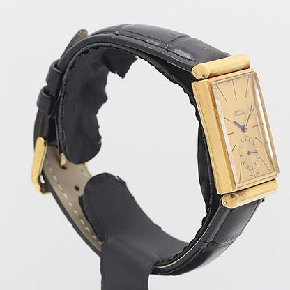 Rolex Prince Hand Wound YG Sumoseco Gold Dial Watch — view 2