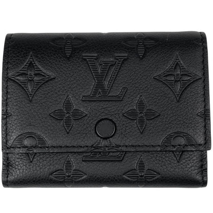 Louis Vuitton Victor Wallet Monogram Shadow Leather Noir
