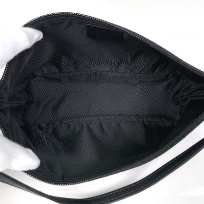 Gucci Handbag GG Pattern Pouch Canvas Black — view 6