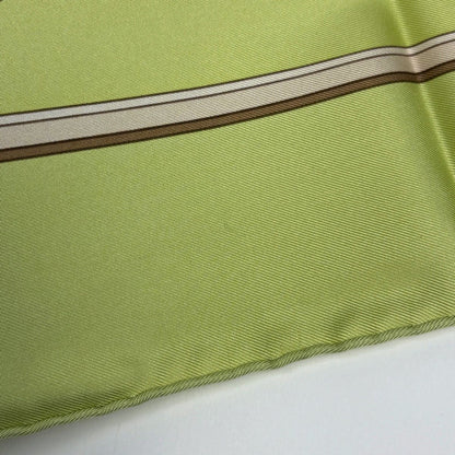 Hermes Carre 90 Avalcadour Scarf Cavalcadour Silk Green Multicolor — view 4