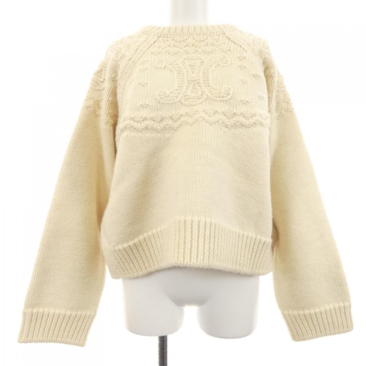 Celine Triomphe Knit Sweater
