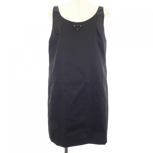 Prada Triangle Logo Dress