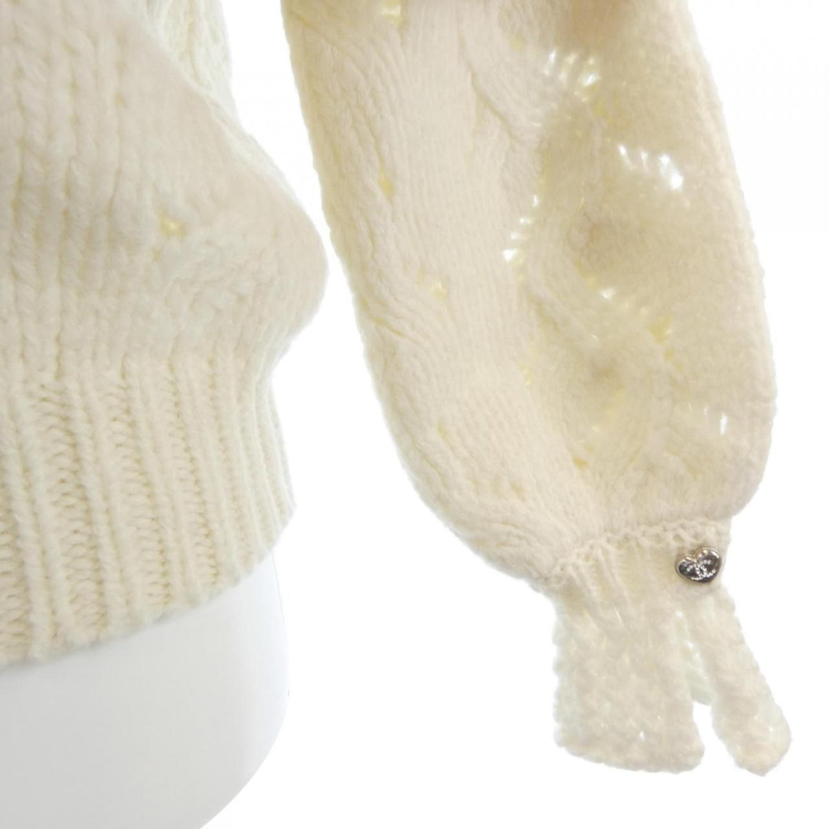Chanel 21B Knit Sweater White — view 7