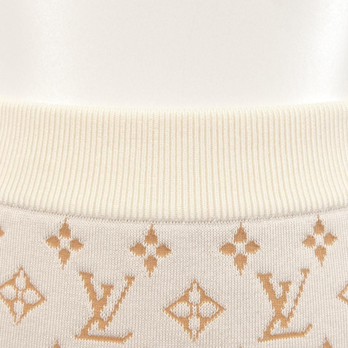 Louis Vuitton Monogram Jacquard Knit Skirt — view 5