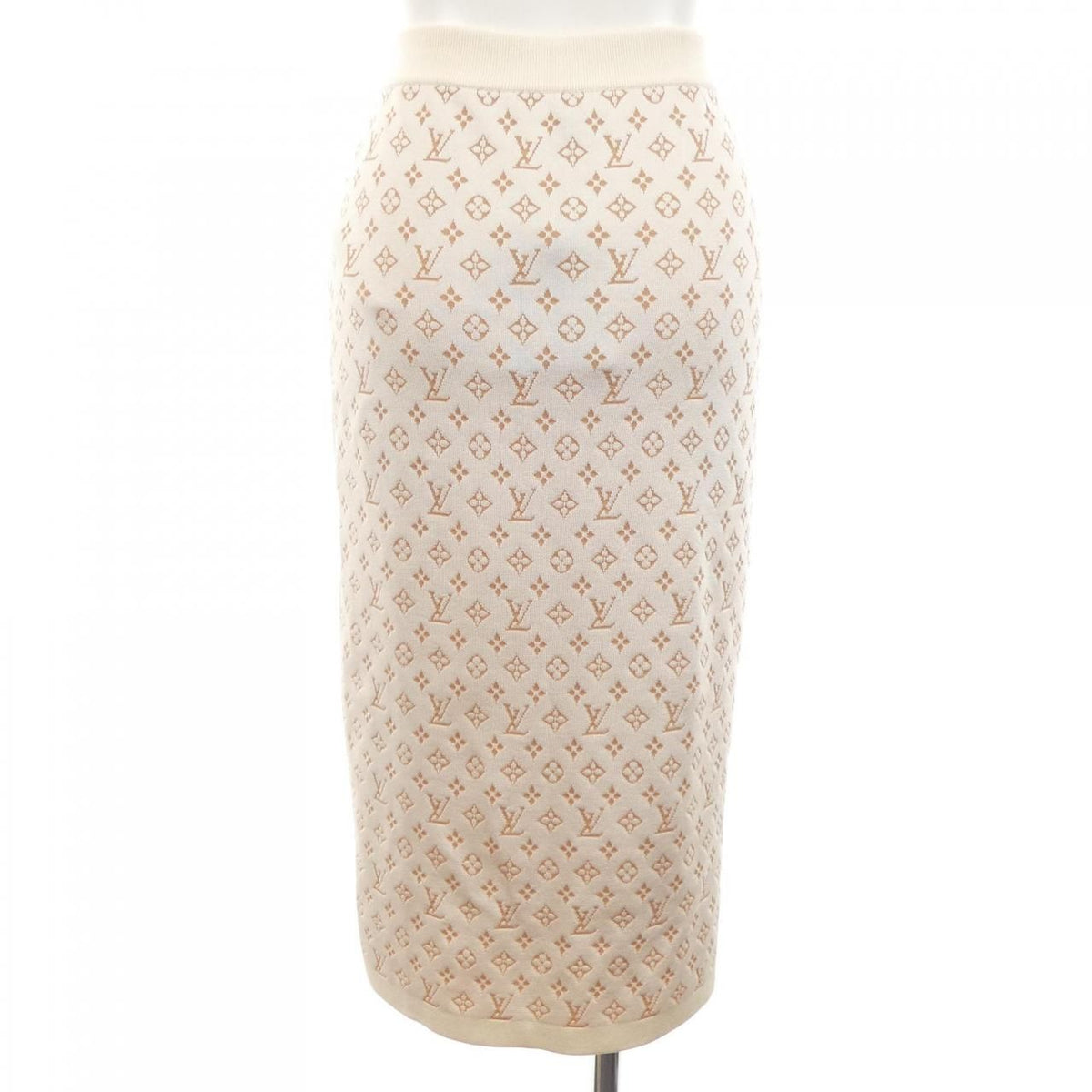 Louis Vuitton Monogram Jacquard Knit Skirt — view 2