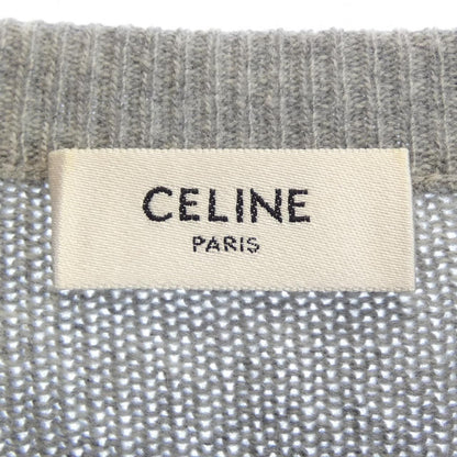 Celine Knit Sweater Gray — view 4