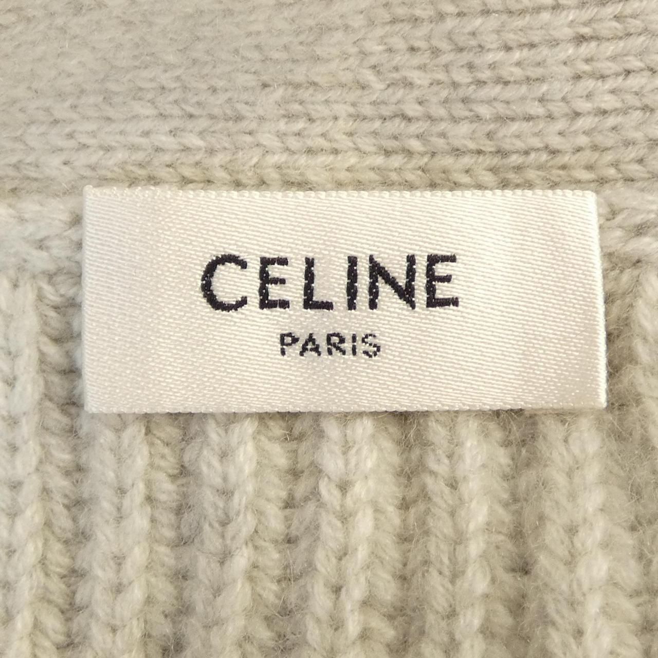 Celine Triomphe Cardigan Gray — view 4