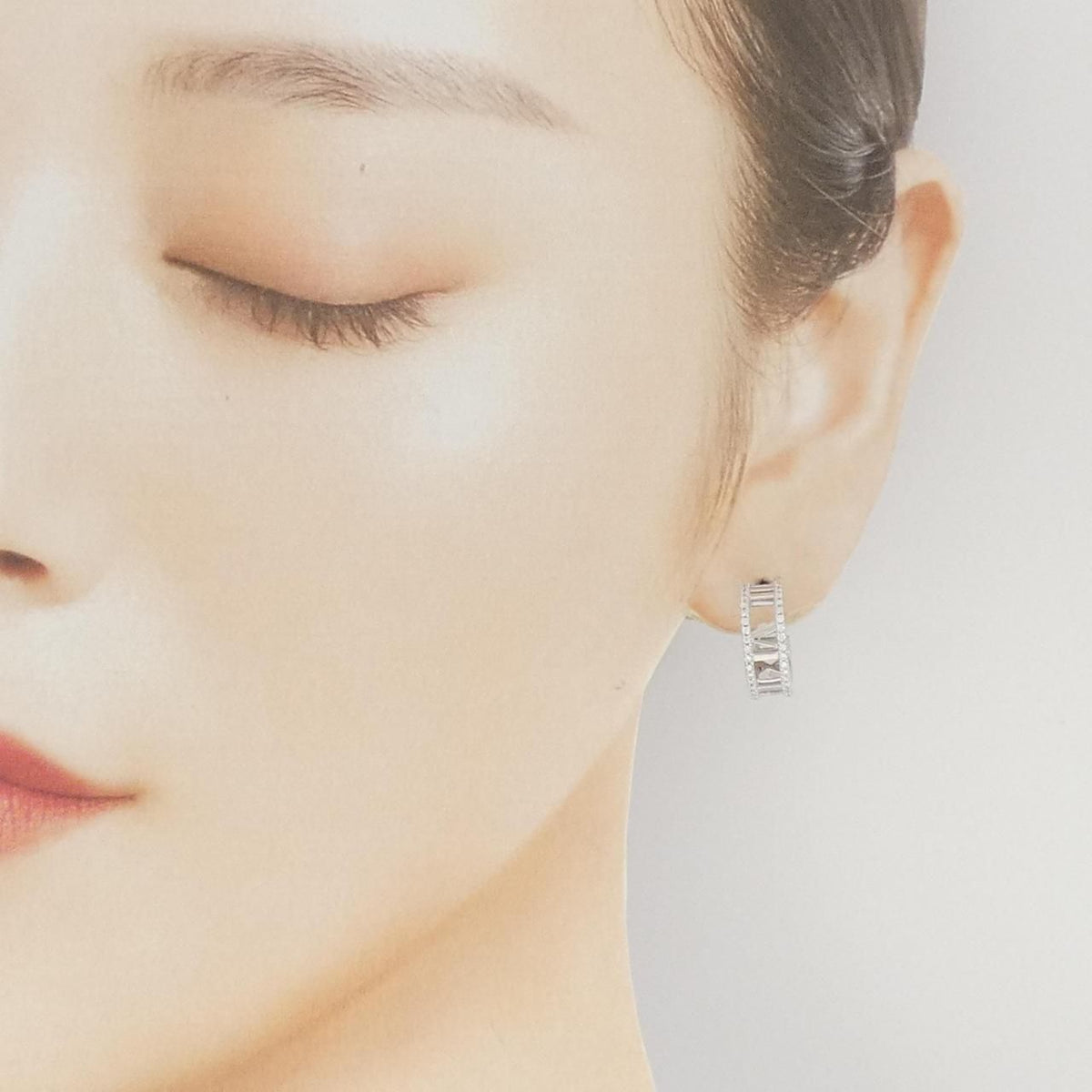 Tiffany & Co Atlas Hoop Earrings — view 4