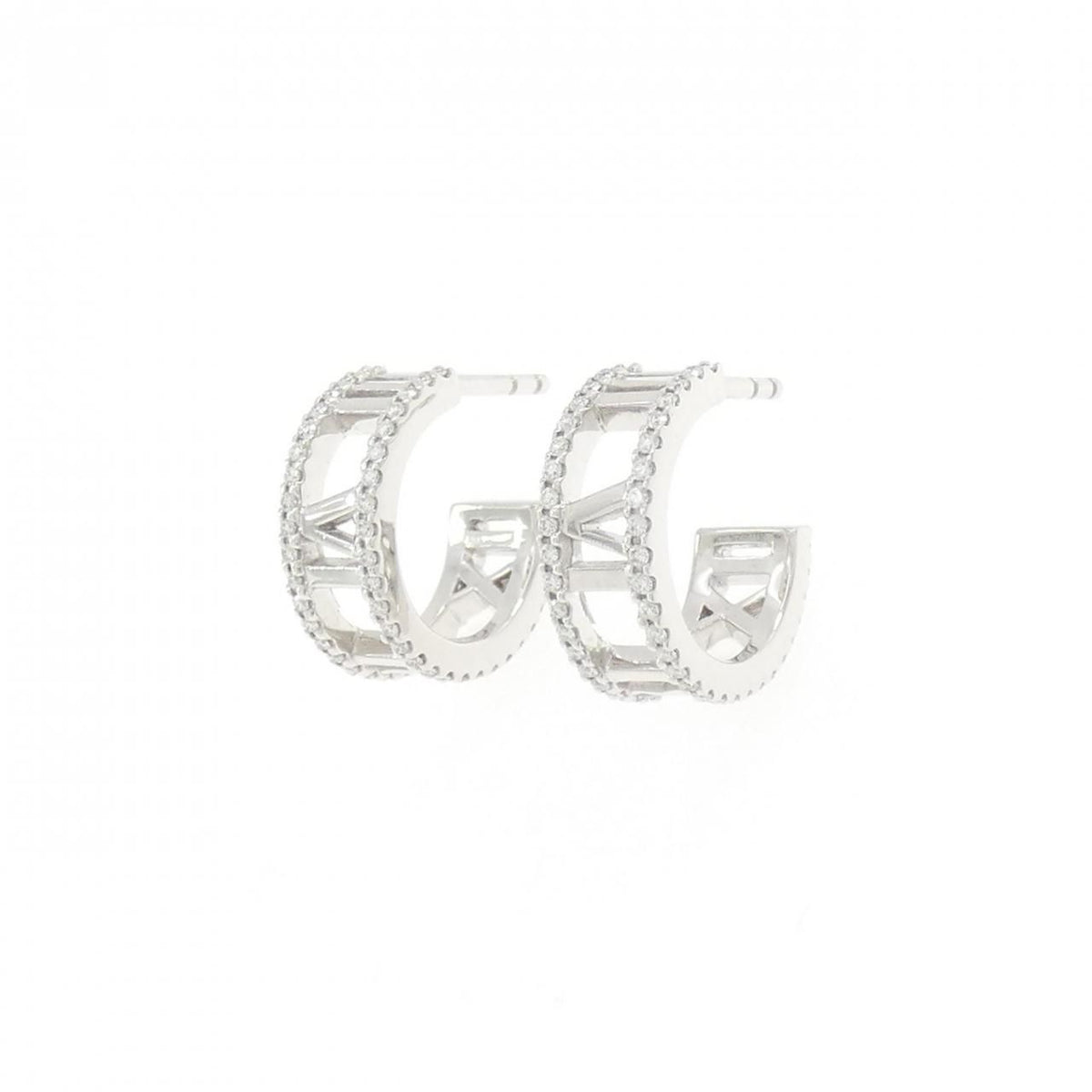 Tiffany & Co Atlas Hoop Earrings — view 2