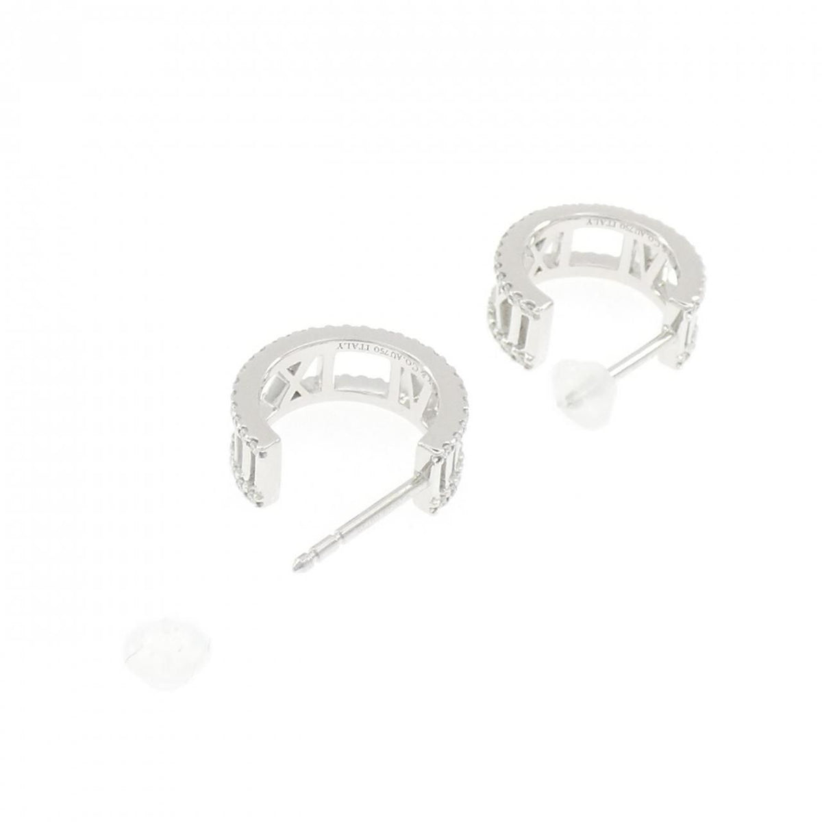 Tiffany & Co Atlas Hoop Earrings — view 3