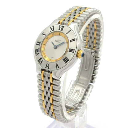 Cartier Watch Must SS Silver — view 2