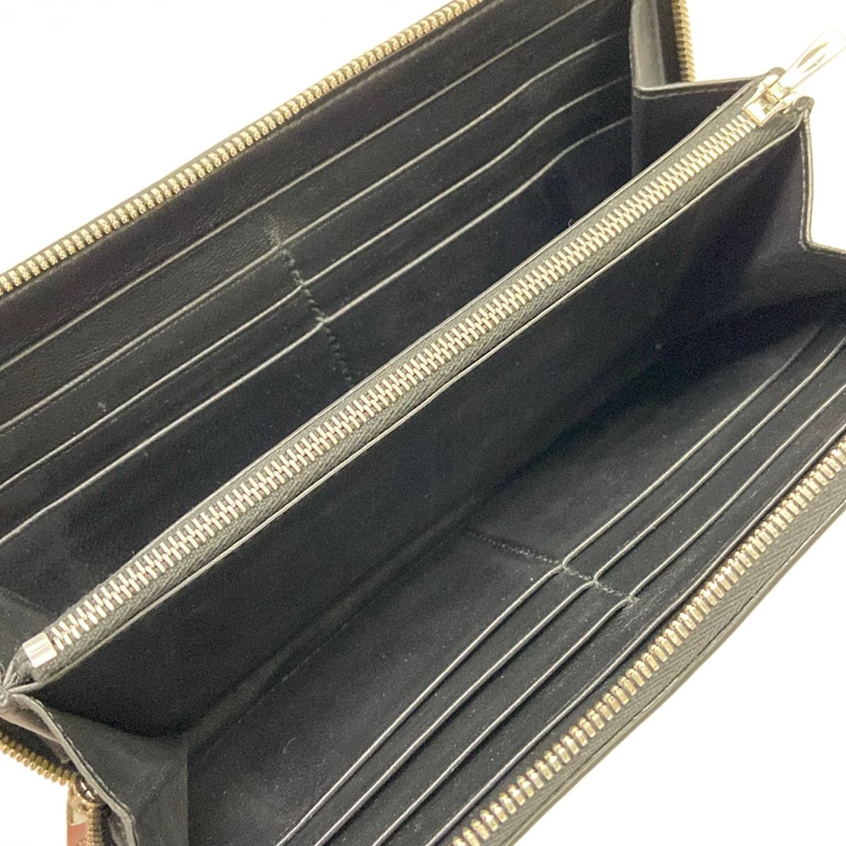 Balenciaga Wallet Monaco Continental Black Zip Around Leather — view 3