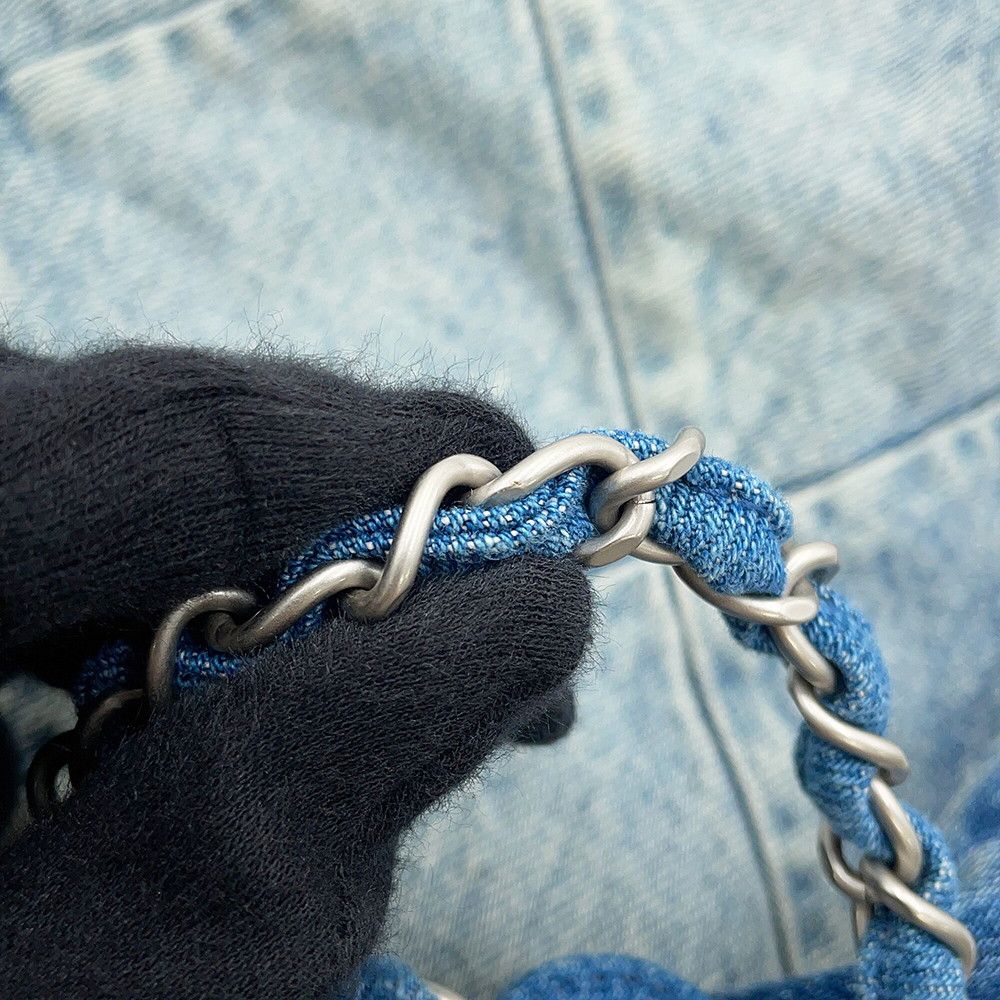 Chanel Backpack 22 Small Denim — view 6