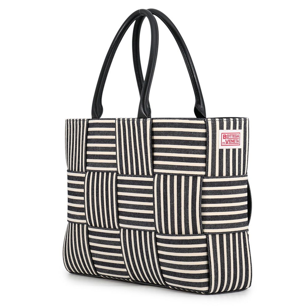 Bottega Veneta Tote Bag Maxi Intrecciato Arco Canvas — view 2