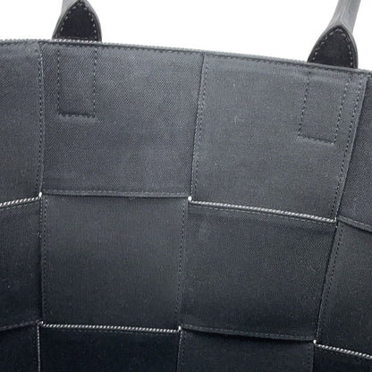 Bottega Veneta Tote Bag Maxi Intrecciato Arco Canvas — view 8