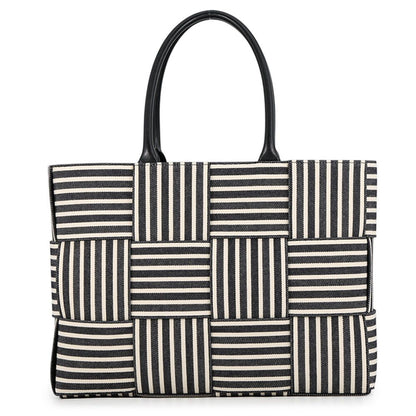 Bottega Veneta Tote Bag Maxi Intrecciato Arco Canvas