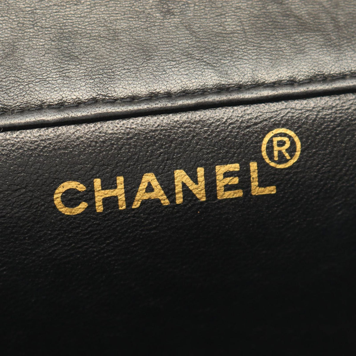 Chanel Shoulder Bag Quilted Double Face Black Lambskin Chain — view 5
