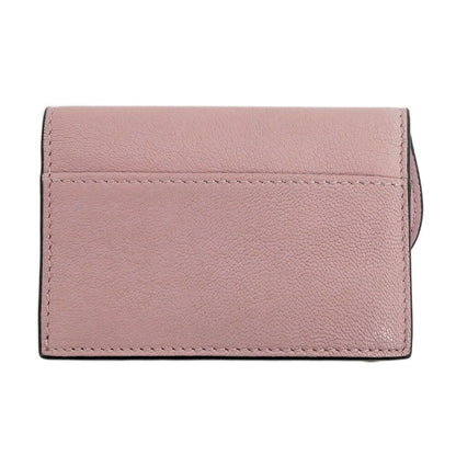 Dior Saddle Bloom Card Holder Pink Gold Case Business — view 2