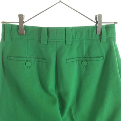 Gucci Resort Collection Wool Blend Flare Trousers Pants Green — view 4