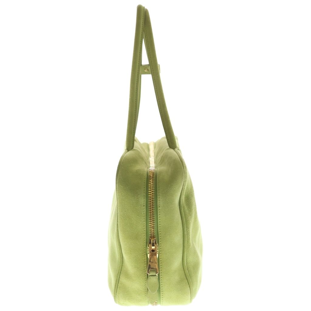 Miu Miu Beau Suede Bag Green — view 3