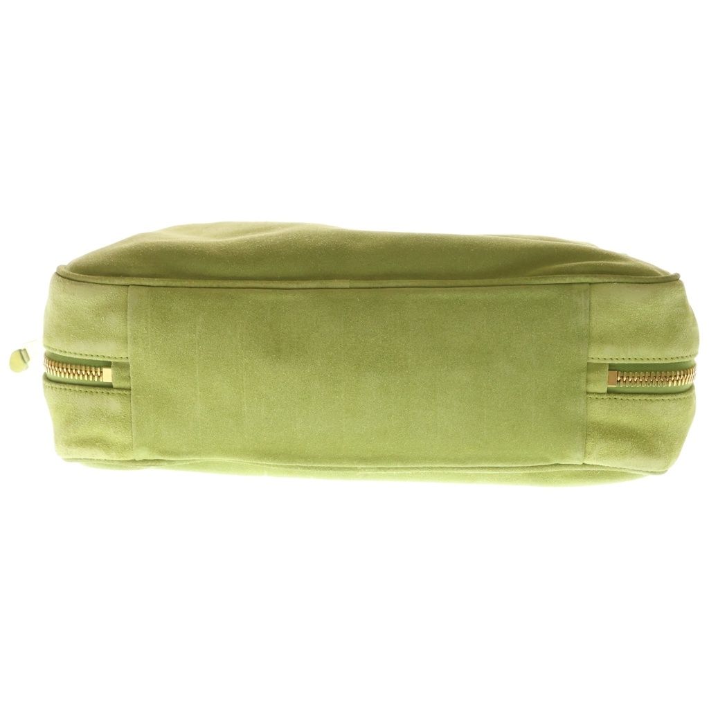Miu Miu Beau Suede Bag Green — view 4