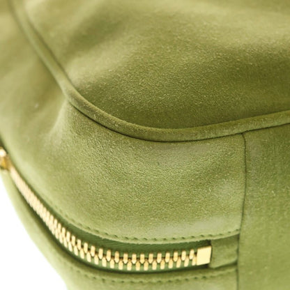 Miu Miu Beau Suede Bag Green — view 5