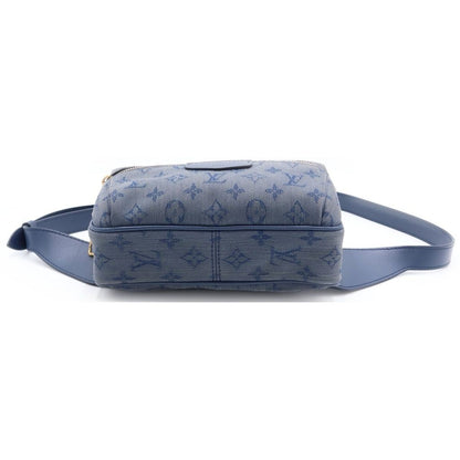 Louis Vuitton Bum Bag Outdoor Monogram Denim Navy Blue — view 4