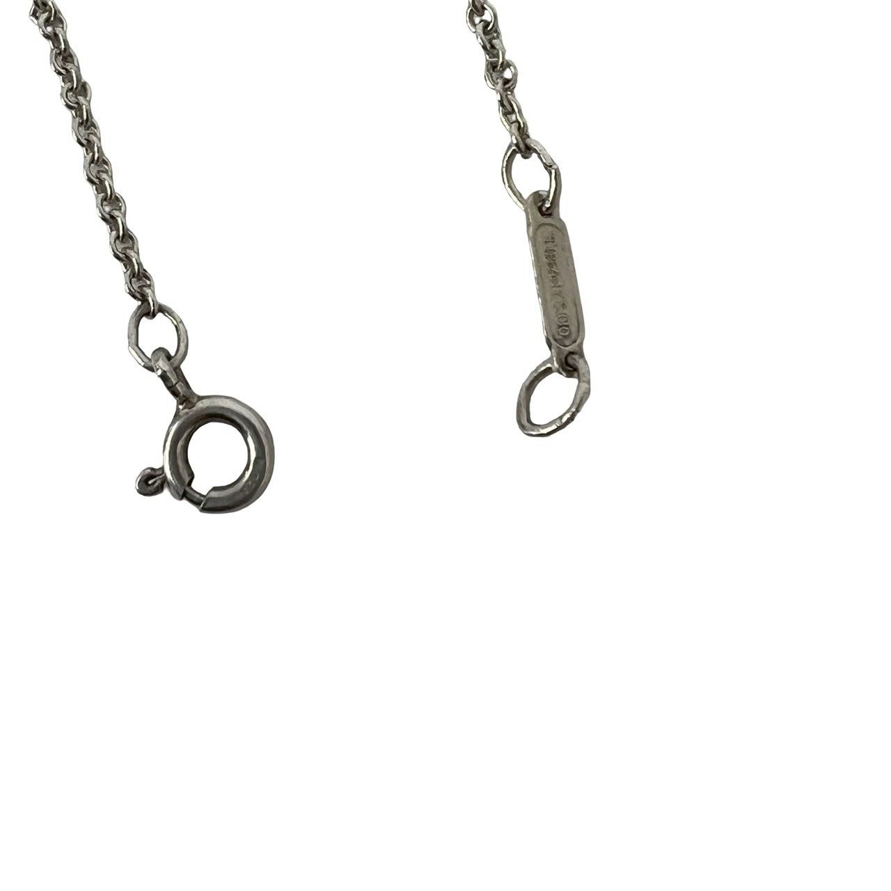 Tiffany & Co Vintage Crest Saint Moon Necklace 925 Sterling Silver Pendant — view 4