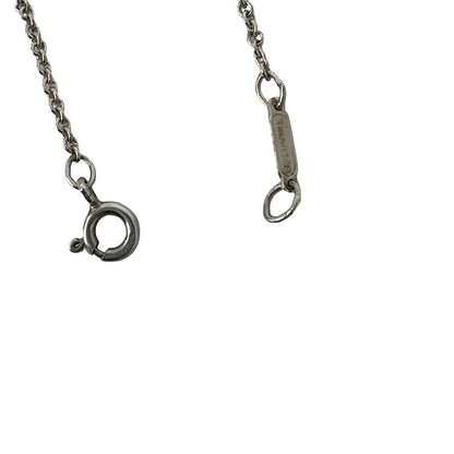 Tiffany & Co Vintage Crest Saint Moon Necklace 925 Sterling Silver Pendant — view 4