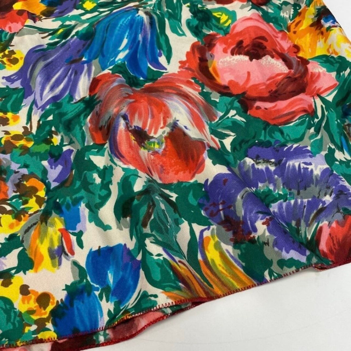 Dolce & Gabbana Floral Blouse Sleeveless Silk — view 5