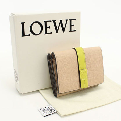 Loewe Trifold Wallet Anagram Soft Grain Calfskin