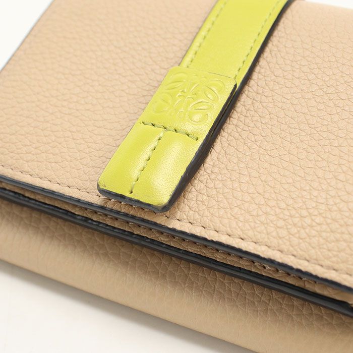 Loewe Trifold Wallet Anagram Soft Grain Calfskin — view 7