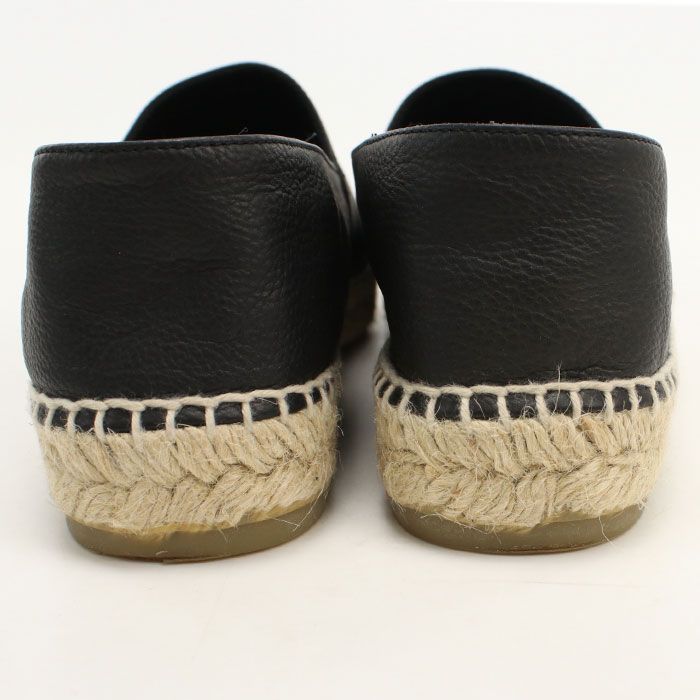 Chanel Espadrilles CC Logo Shoes Leather — view 7