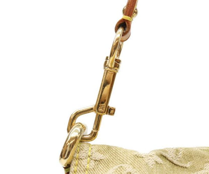 Louis Vuitton Monogram Denim Riken Mini Pleaty Handbag — view 7