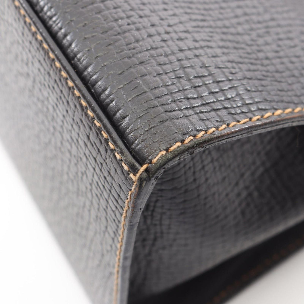 Loewe Tote Black Leather Shoulder Bag — view 7