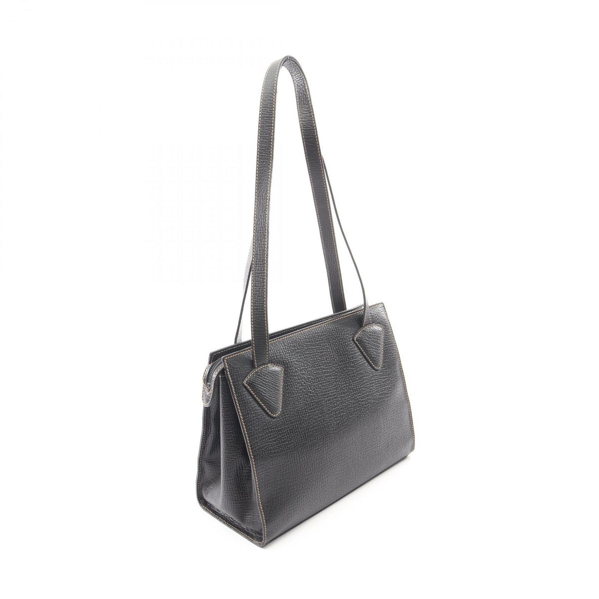 Loewe Tote Black Leather Shoulder Bag — view 2