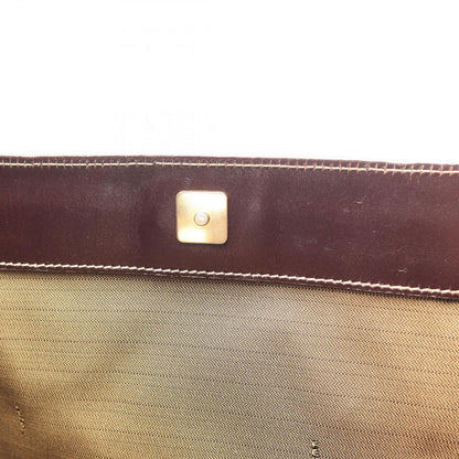 Fendi Tote Bag Zucca Black Brown Canvas Leather — view 7