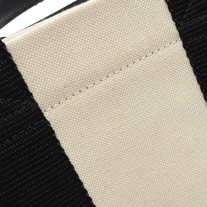 Balenciaga Tote Bag XS 2-Way Natural Black Canvas Leather x S — view 7
