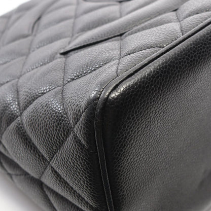 Chanel Tote Bag Reissue Black Caviar Leather — view 7