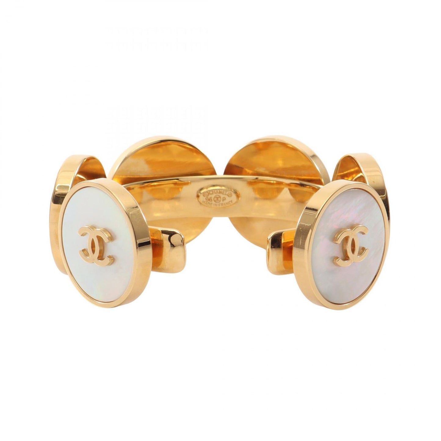 Chanel Bangle CC Logo Bracelet — view 2