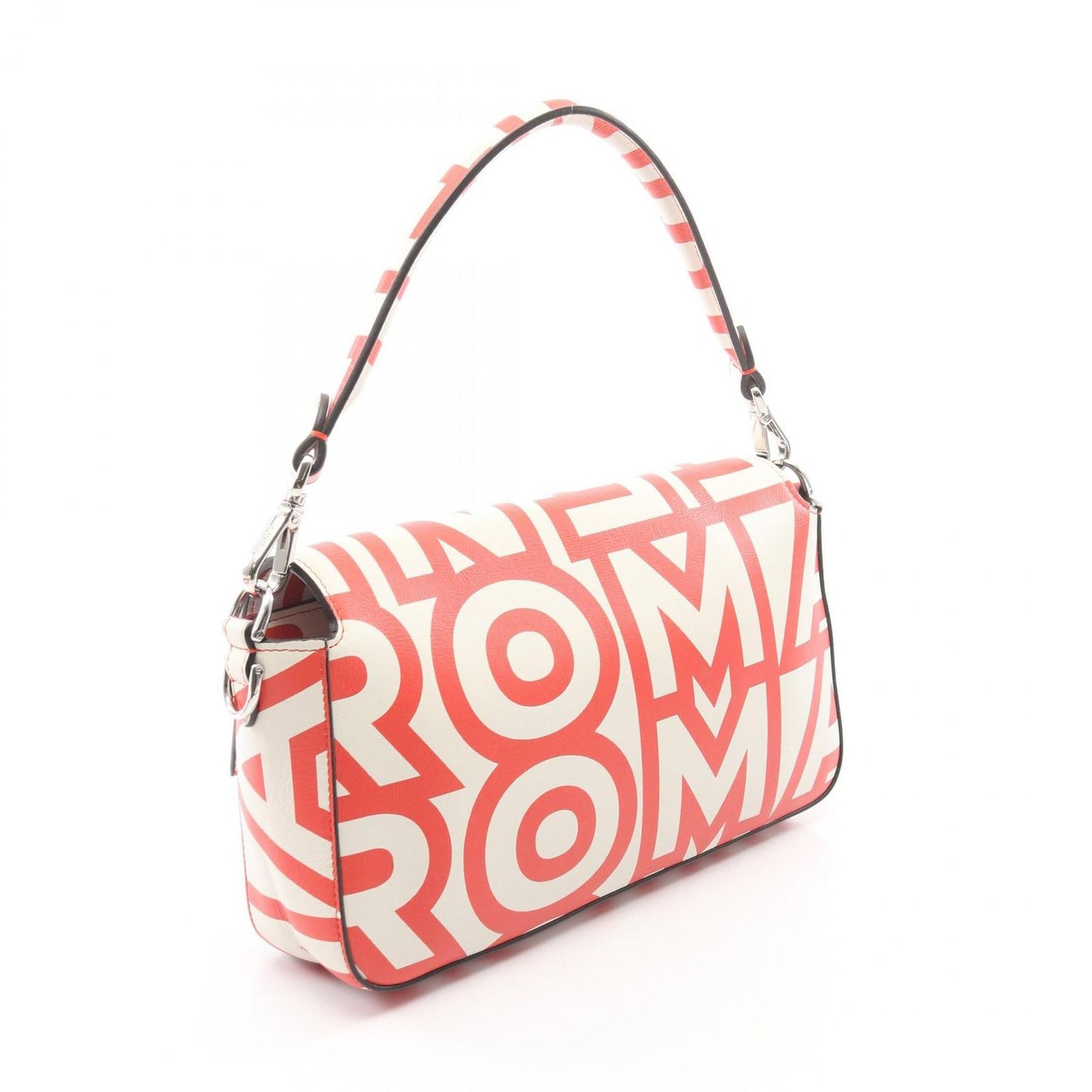 Fendi Marc Jacob Mamma Bucket 2-Way Boyte Red Leather Shoulder Bag — view 2
